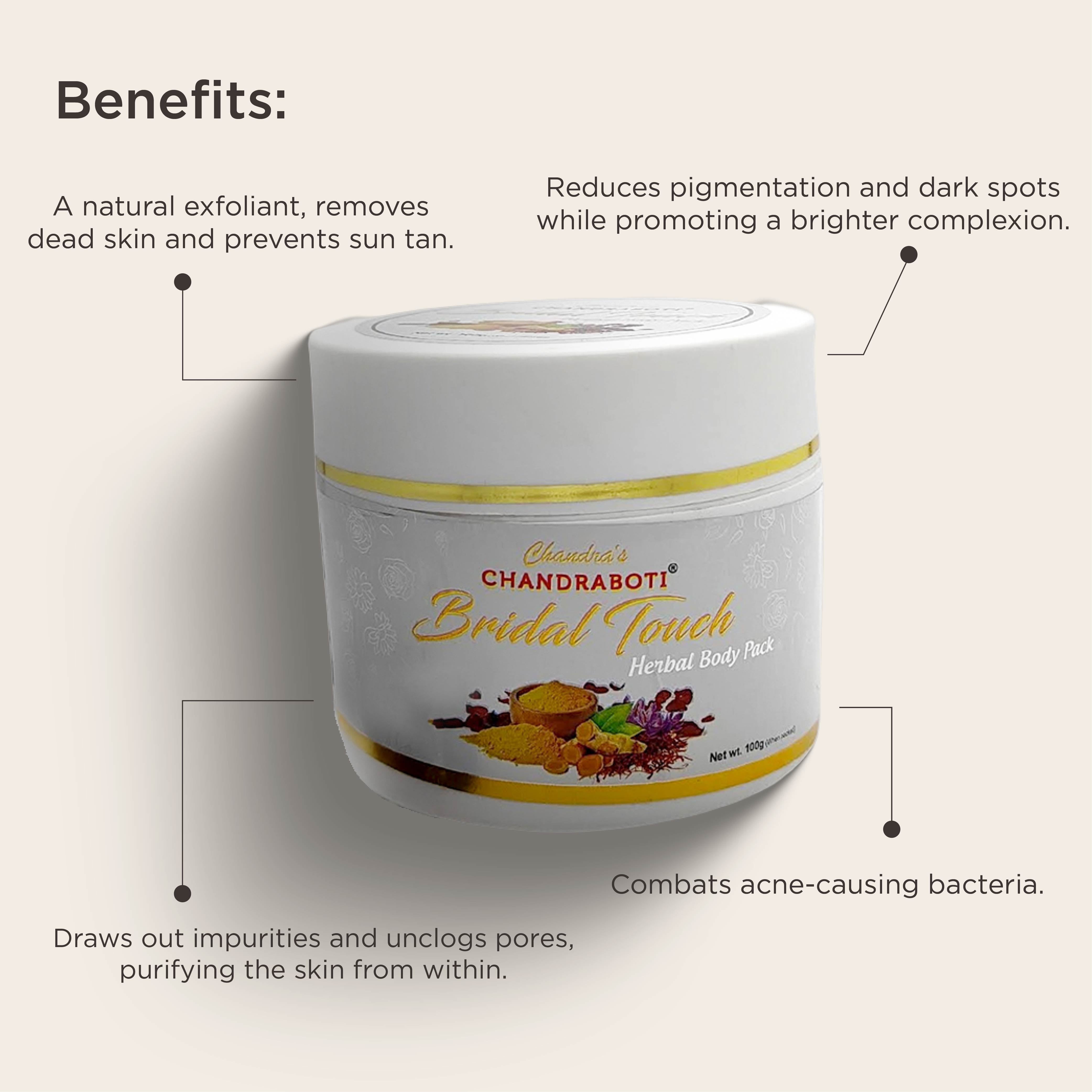Chandraboti Bridal Touch Body & Face Pack