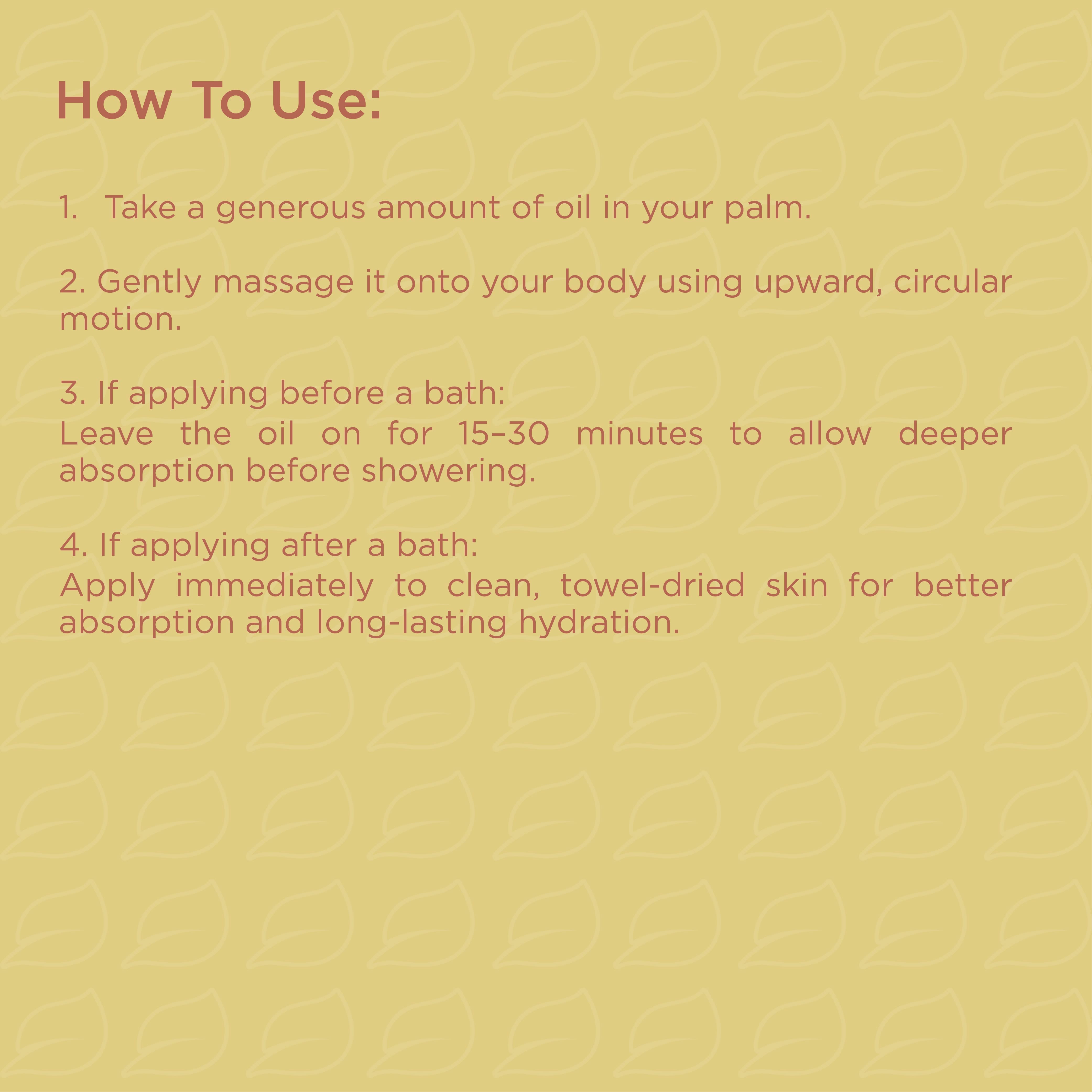 Chandraboti Body Massage Oil 500ML