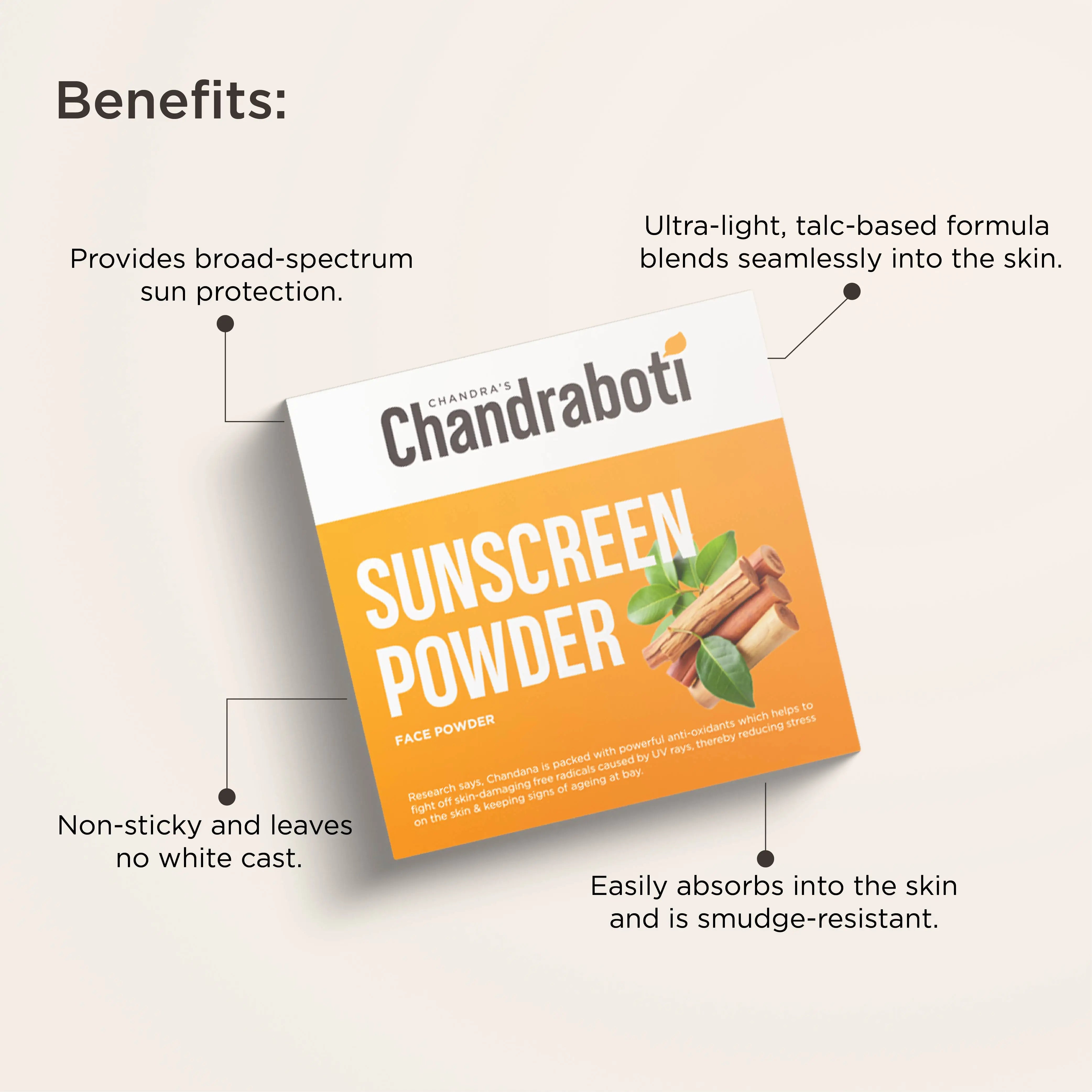 Chandraboti Sunscreen Powder 35ML