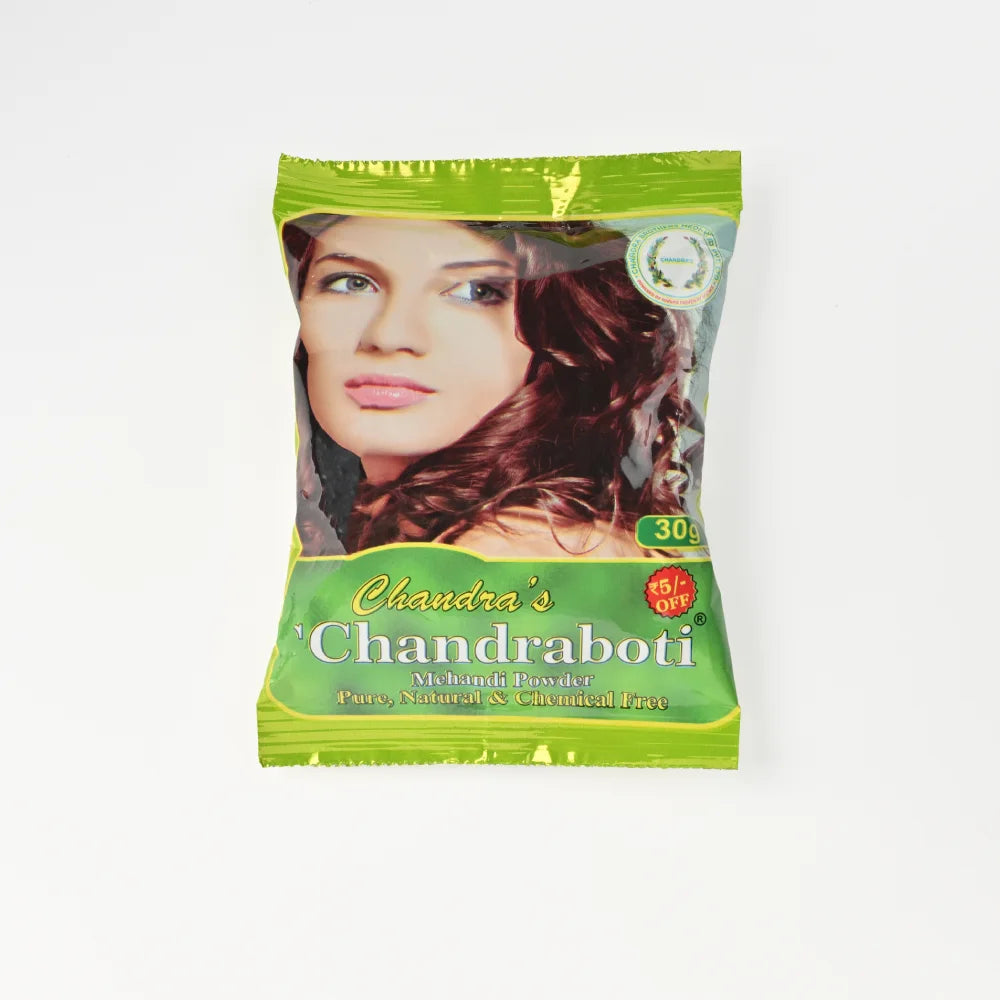 Chandraboti Mehendi Powder 30gm (5 Pcs)