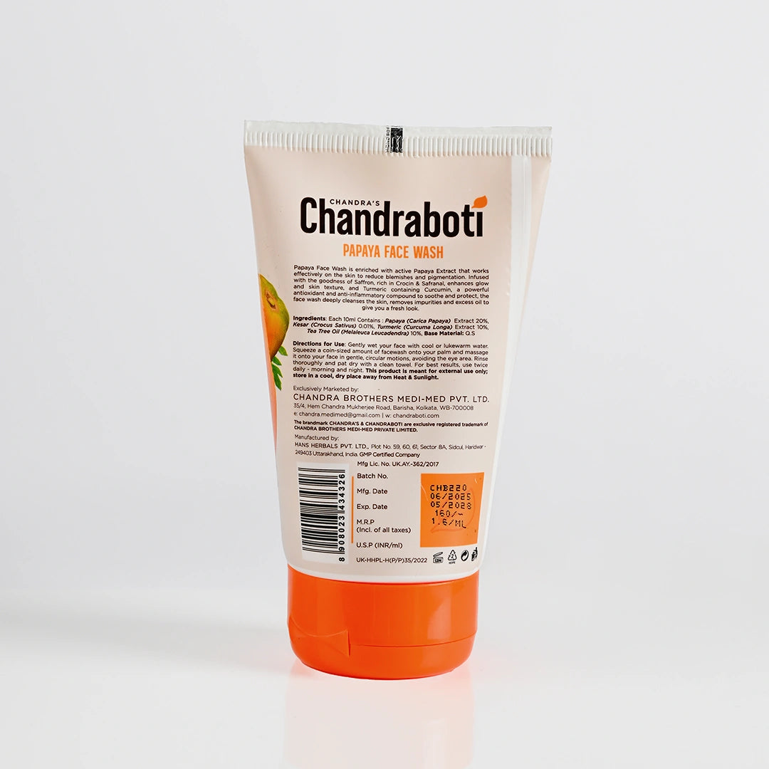 Chandraboti Papaya Face Wash 100ML