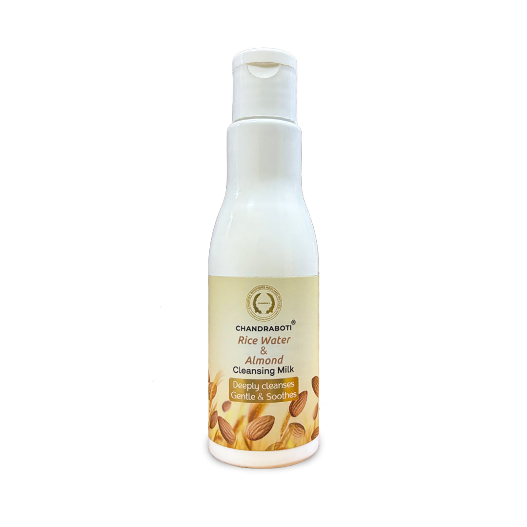 Chandraboti Rice Water & Almond Cleansing Milk 100ML
