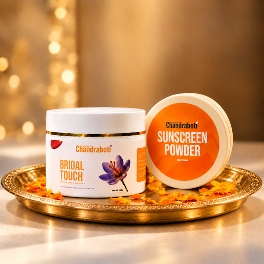 Sunscreen powder and Bridal touch Combo
