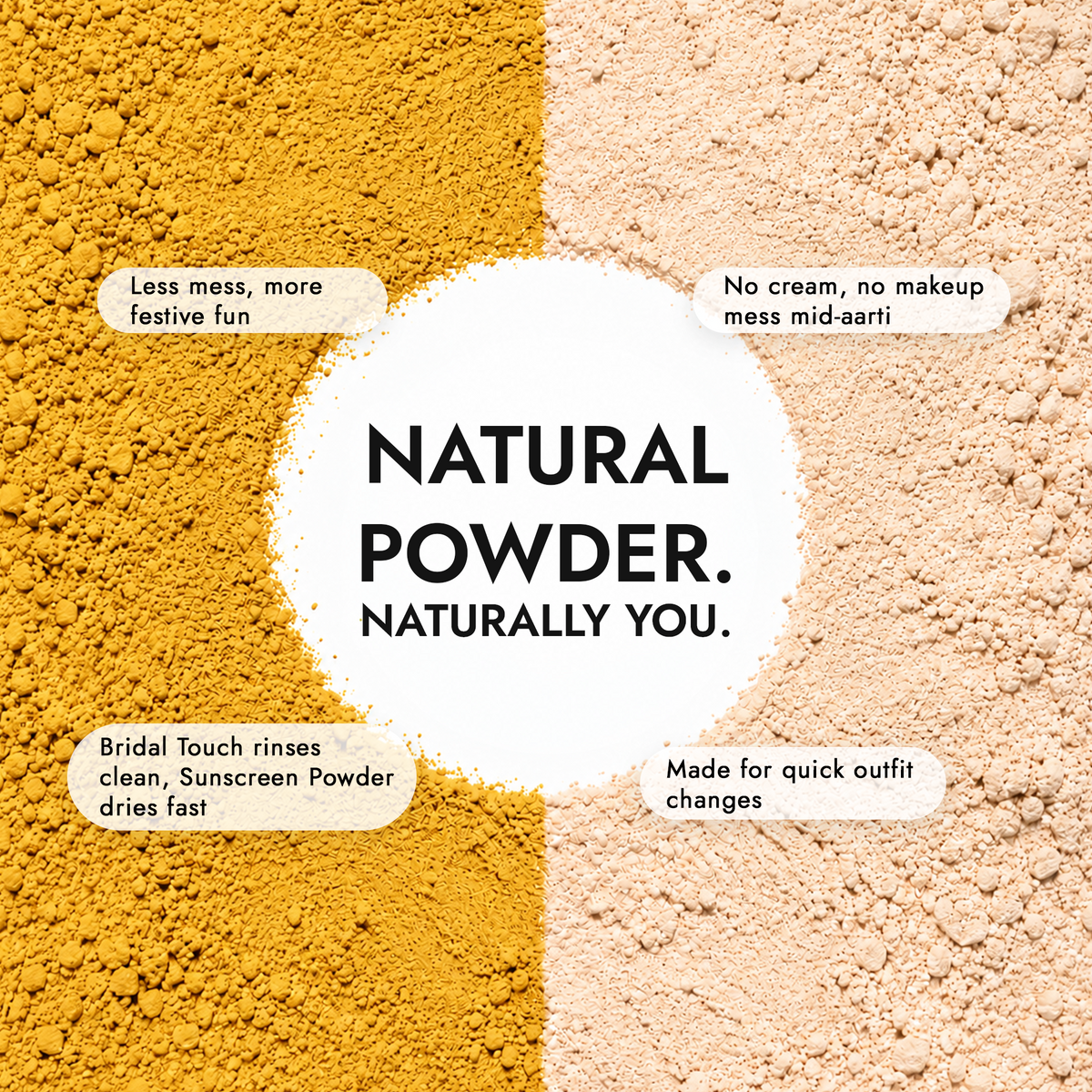 Sunscreen powder and Bridal touch Combo
