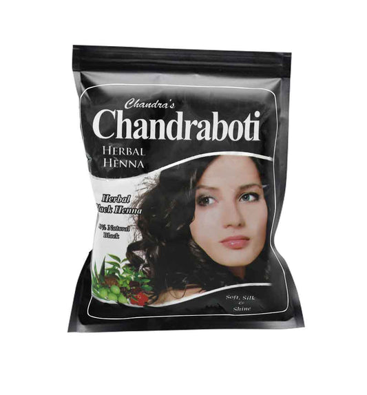 chandraboti black henna powder for natural hair color