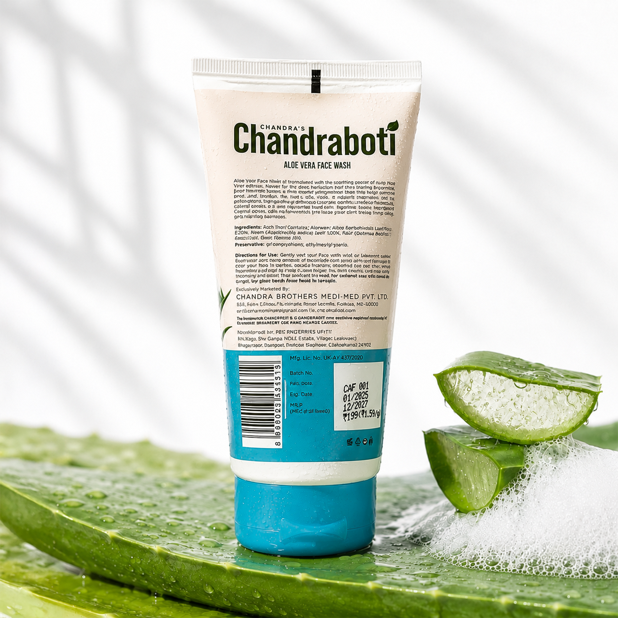 Chandraboti Aloe Vera Face Wash