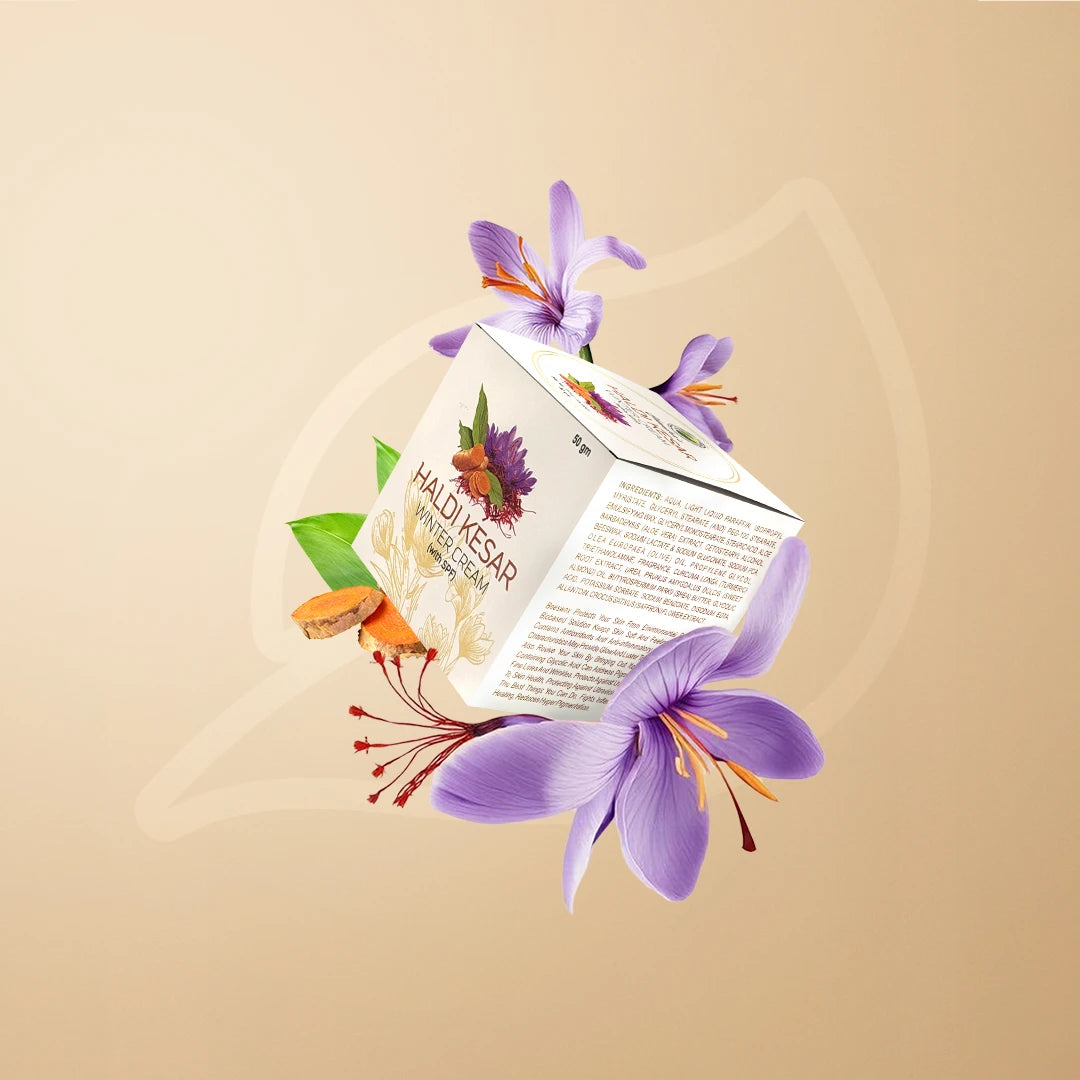 Haldi Kesar Winter Cream with SPF 50gm