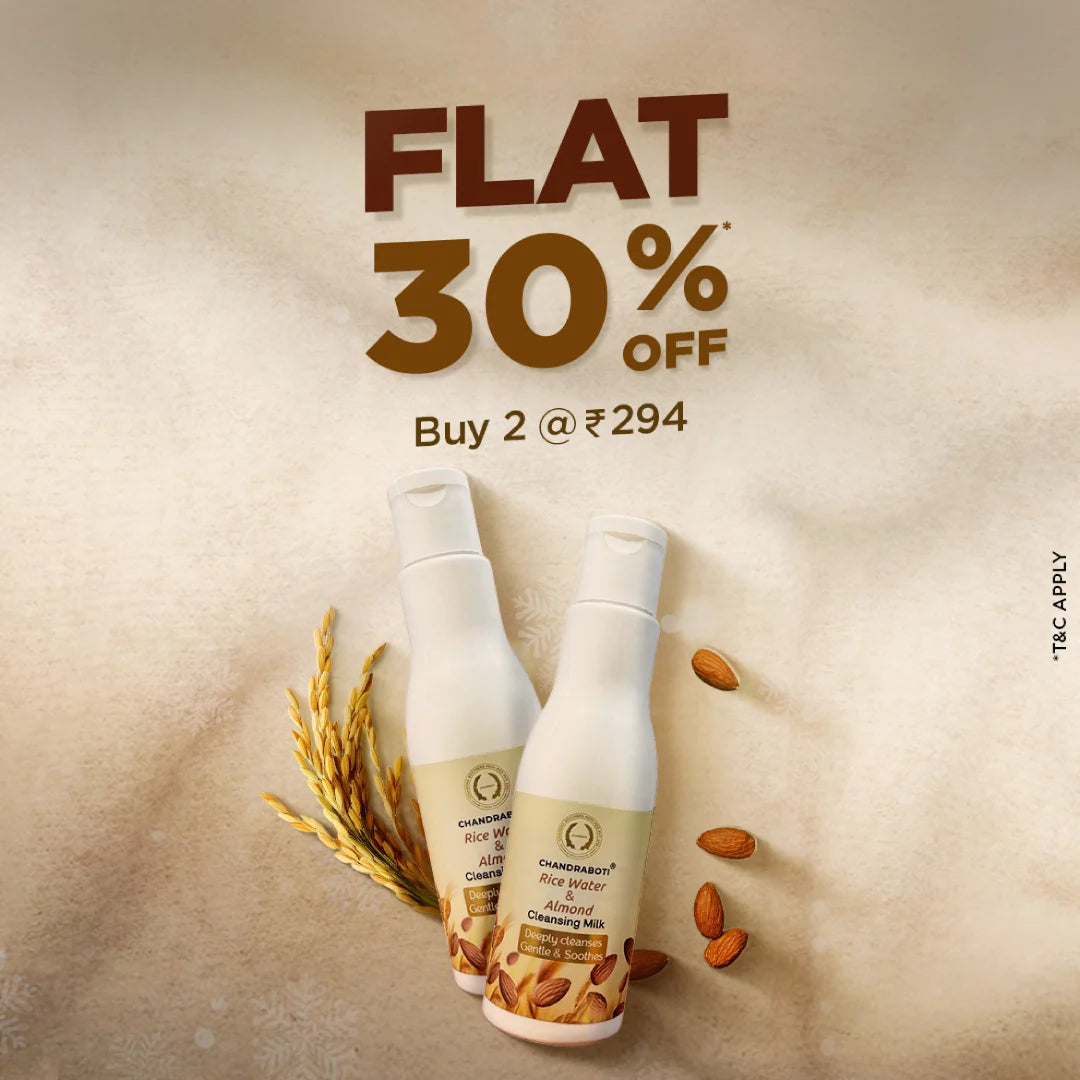 Chandraboti Rice Water & Almond Cleansing Milk 100ML