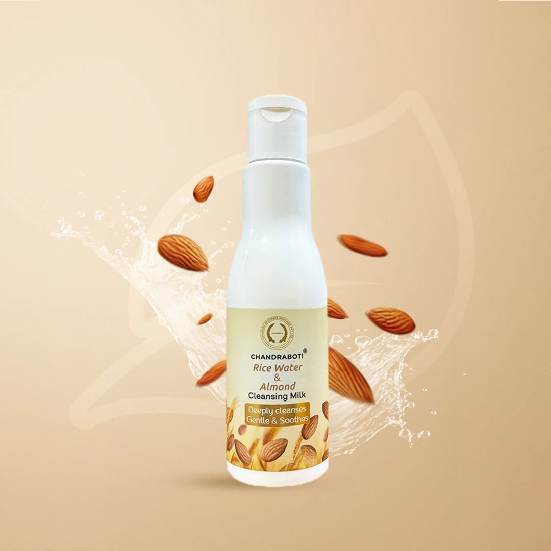 Chandraboti Rice Water & Almond Cleansing Milk 100ML