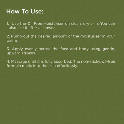 Oil Free Moisturizer