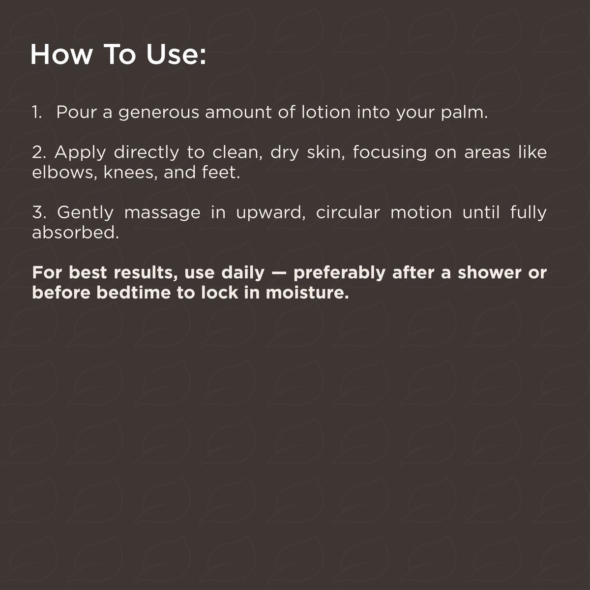 Almond Moisturiser Lotion