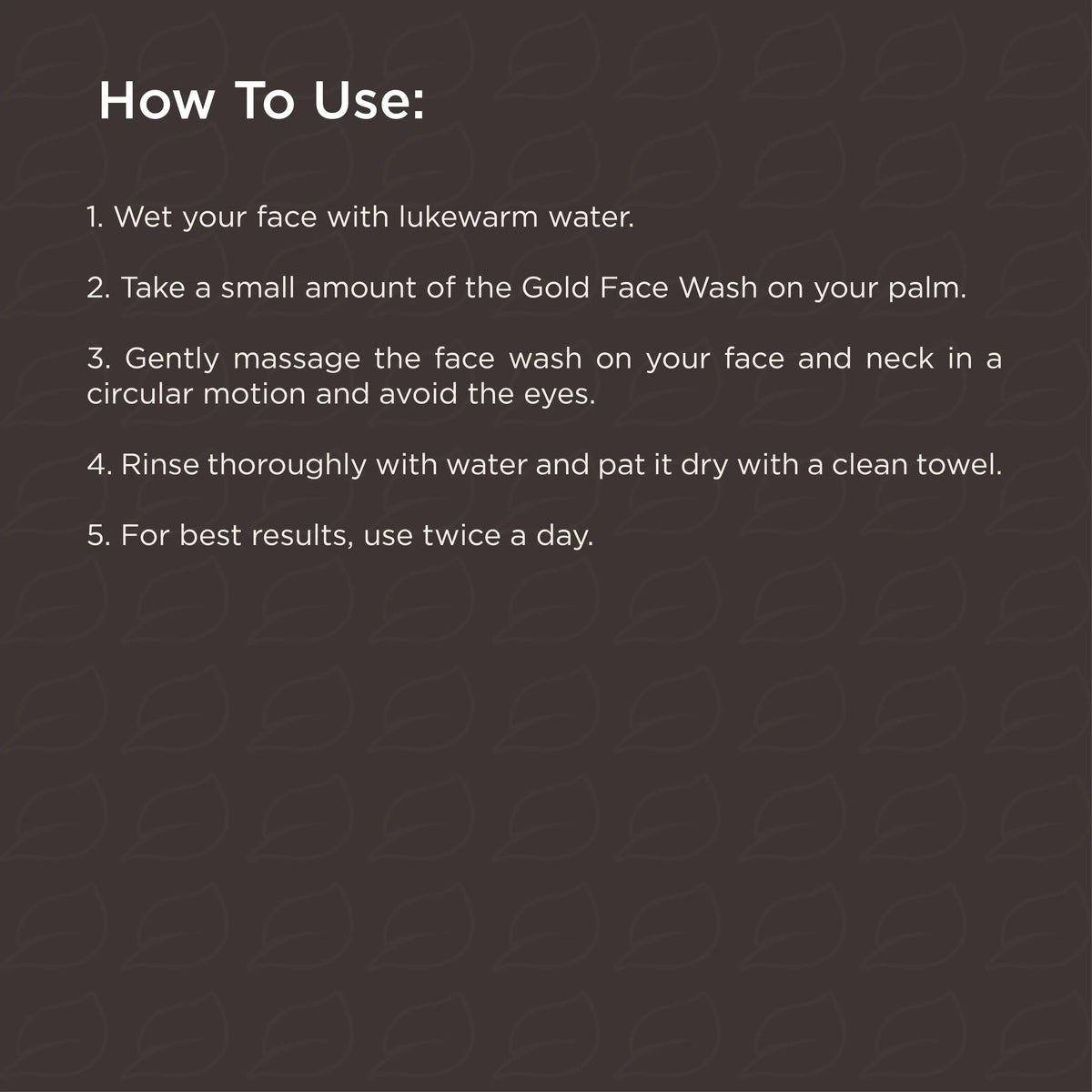 Gold Facewash