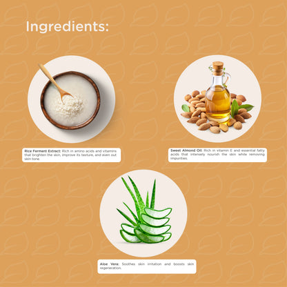 Rice Water & Almond Cleansing Milk