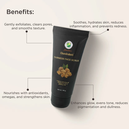 chandraboti ayurvedic face scrub