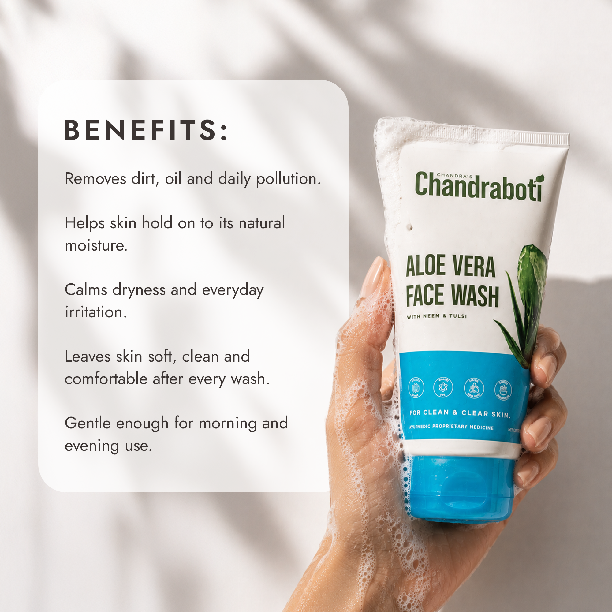 Chandraboti Aloe Vera Face Wash