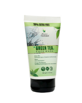 Chandraboti Green Tea Face Wash package front
