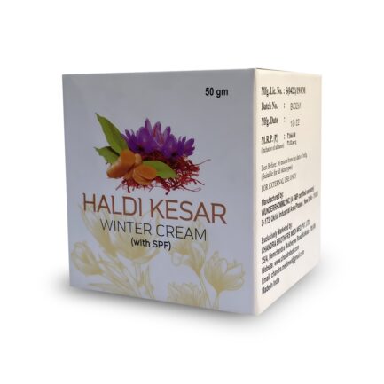 Chandraboti Haldi Kesar Cream with SPF box pack front